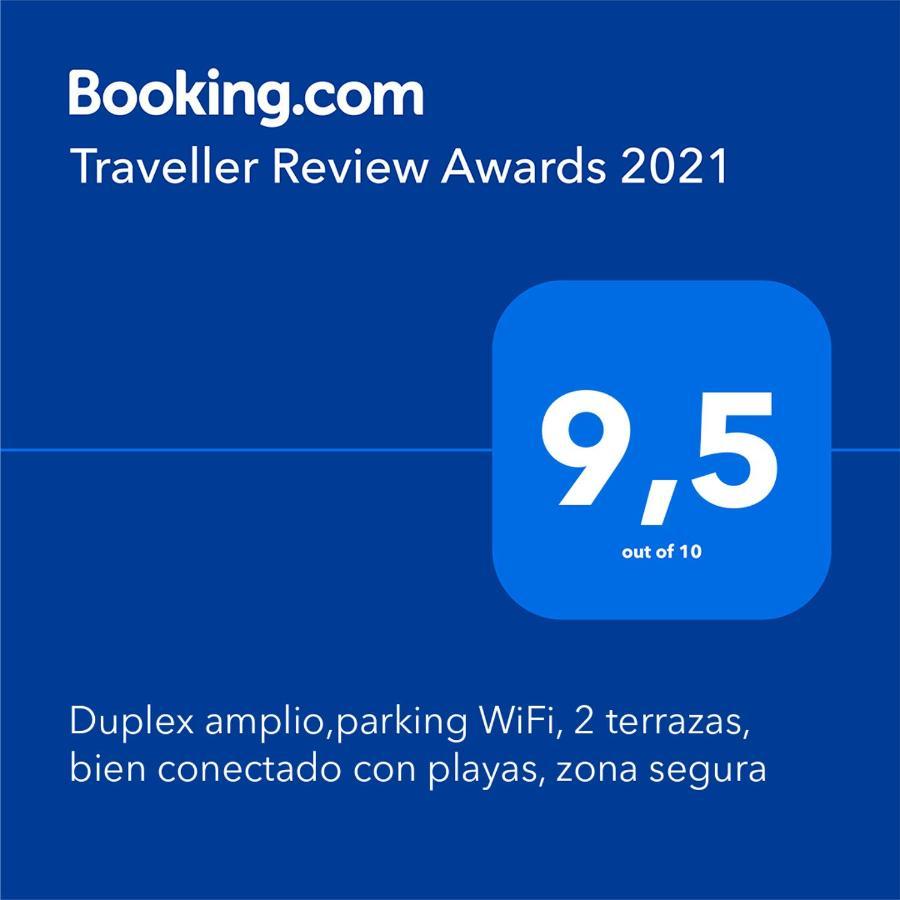 Duplex Amplio,Parking Wifi, 2 Terrazas, Bien Conectado Con Playas, Zona Segura Apartment Vigo Exterior photo